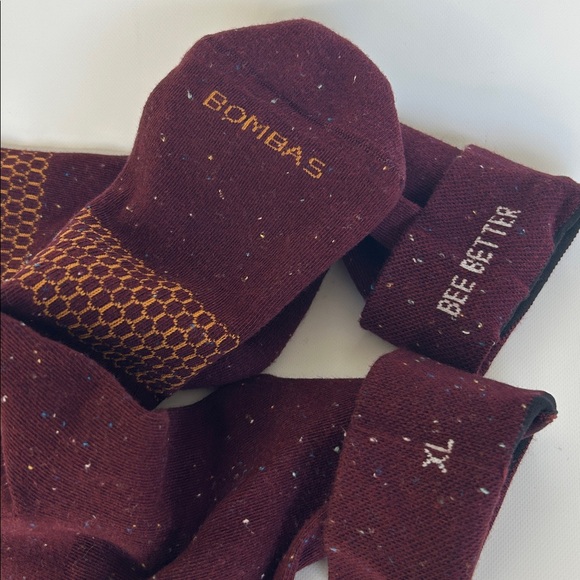 Bombas Socks Men's Dress Calf Sock Holiday Series XL - Picture 11 of 12